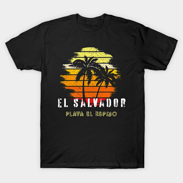 playa el espino El Salvador, playas, Cipote, Pupusas, Salvadorian, Playas, Surf City, El Sunzal, La Libertad, Salvadorian, T-Shirt by Osmin-Laura